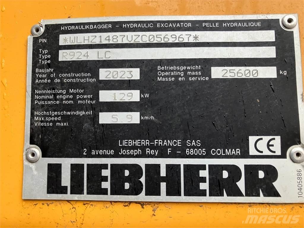 Liebherr R924 Escavadeiras de esteiras