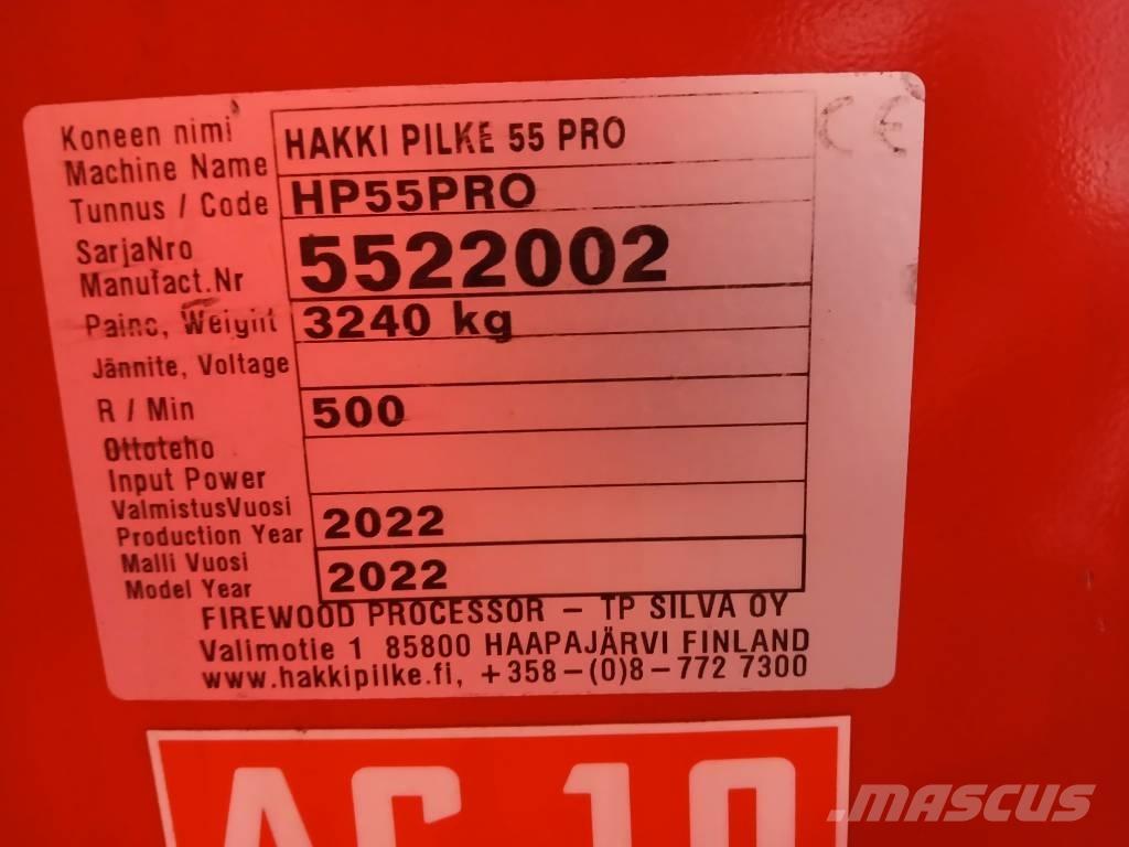 Hakki Pilke 55 Pro Cortadores de madeira