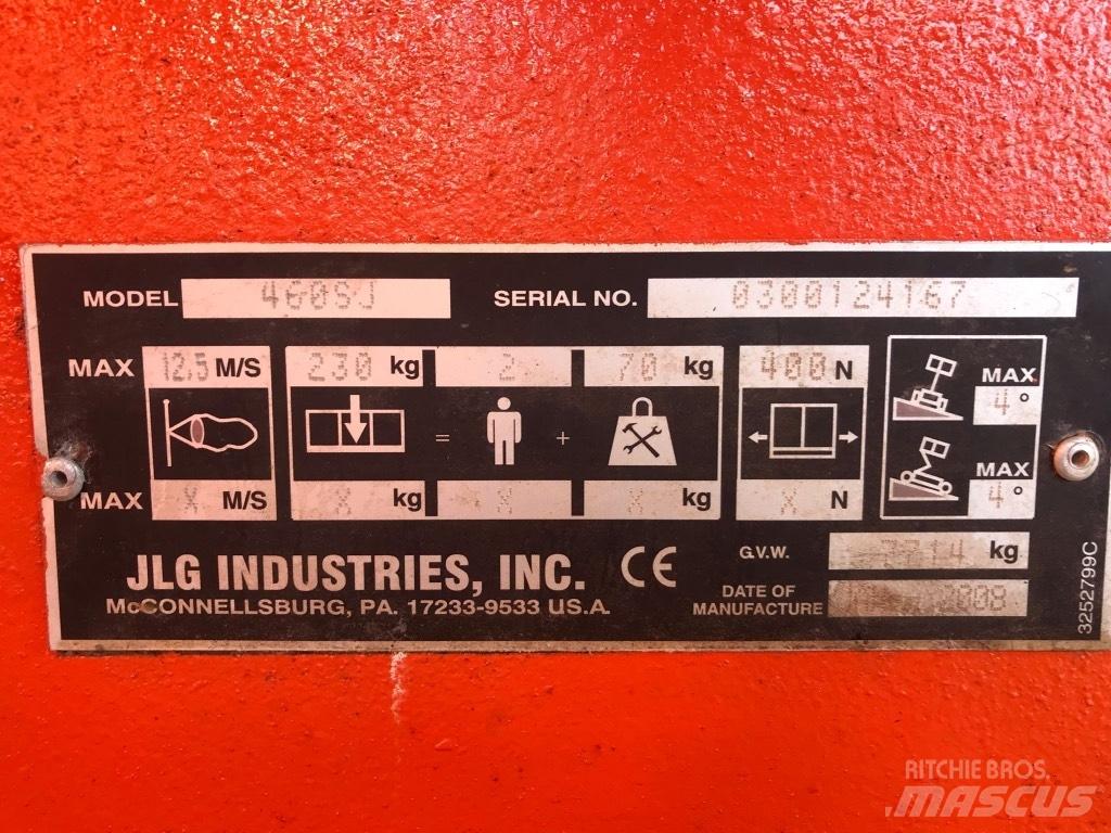 JLG 460 SJ Elevadores braços Telescópicos