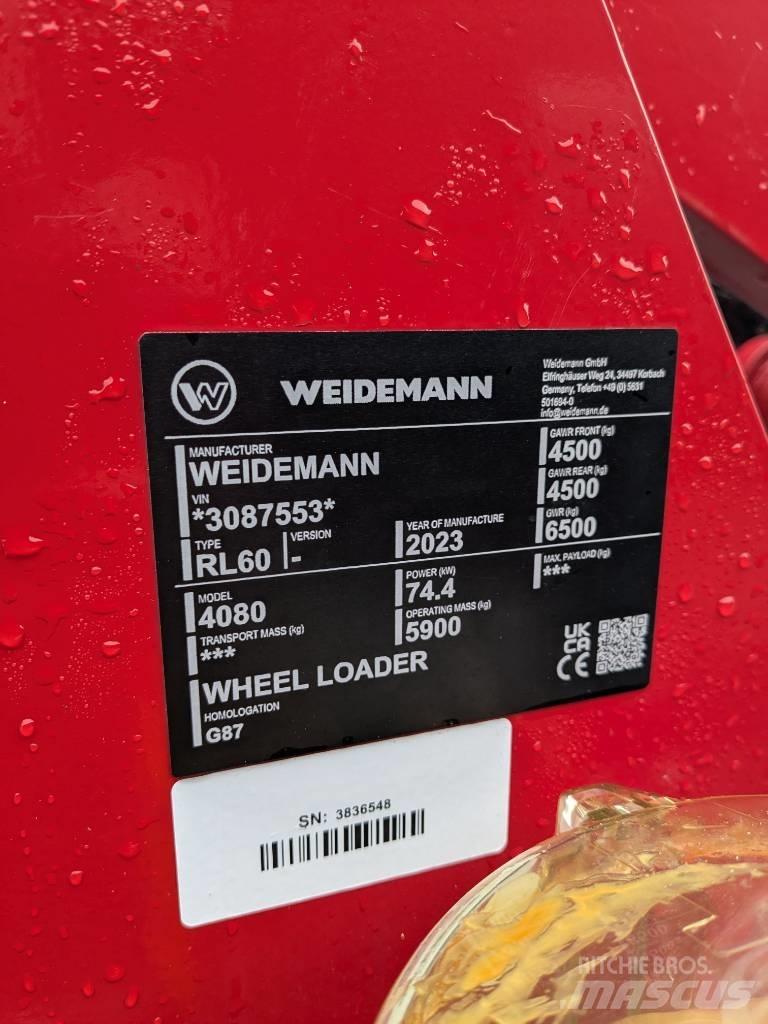 Weidemann 4080 Carregadeiras de rodas