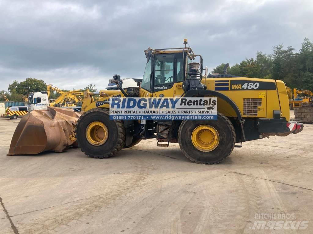 Komatsu wa480-8 Carregadeiras de rodas