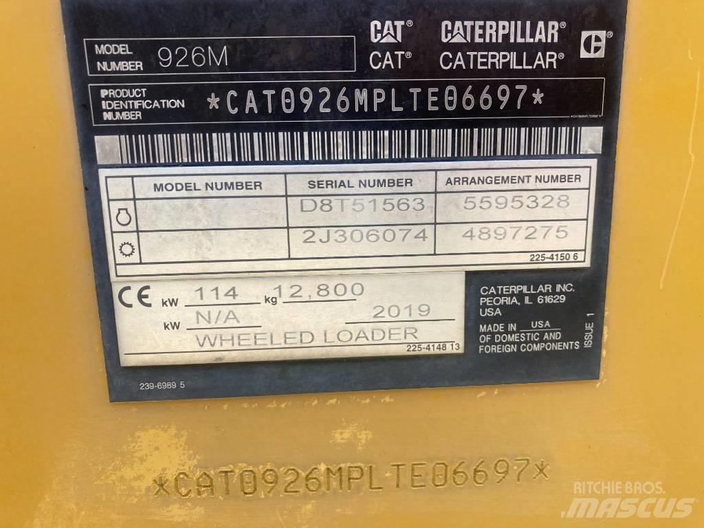 CAT 926M Carregadeiras de rodas