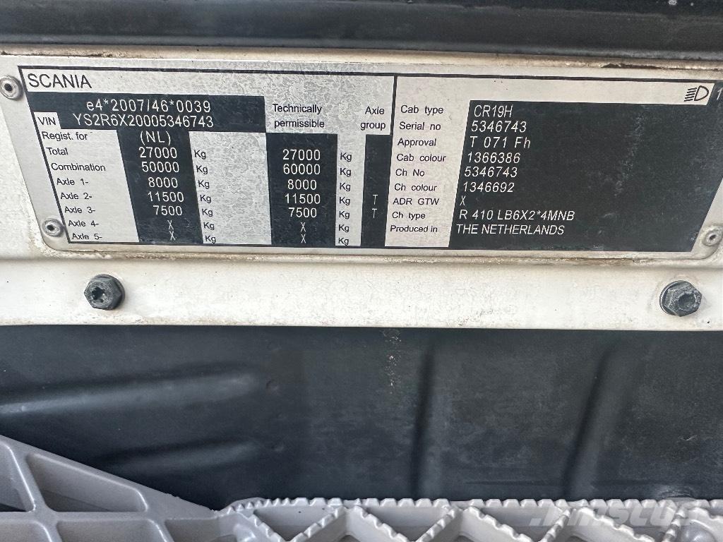 Scania R 410 Camiões de Transporte Auto