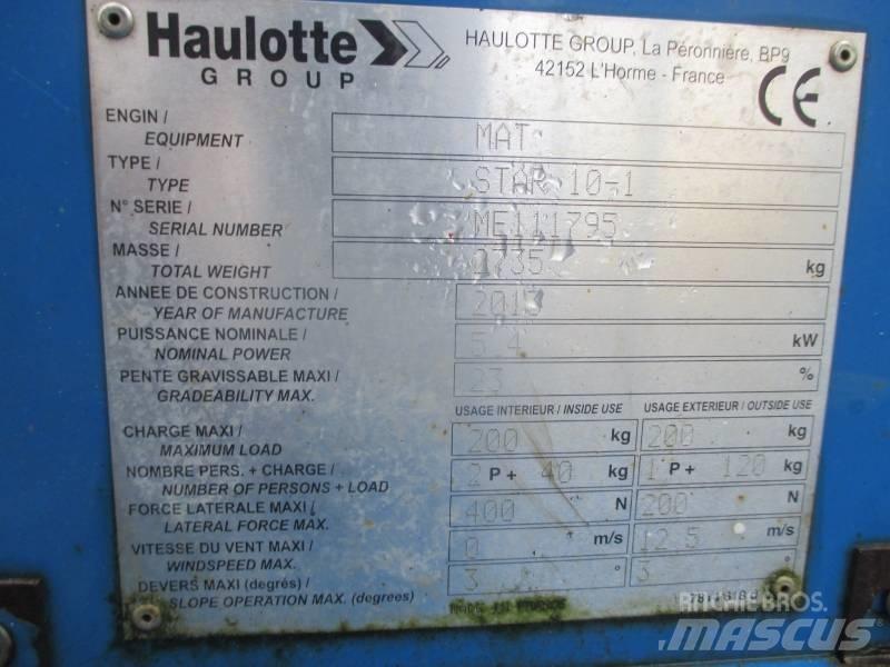 Haulotte Star 10 Plataformas de Mastro Vertical