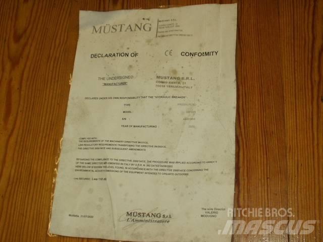 Mustang HM1300 Martelos de quebragem