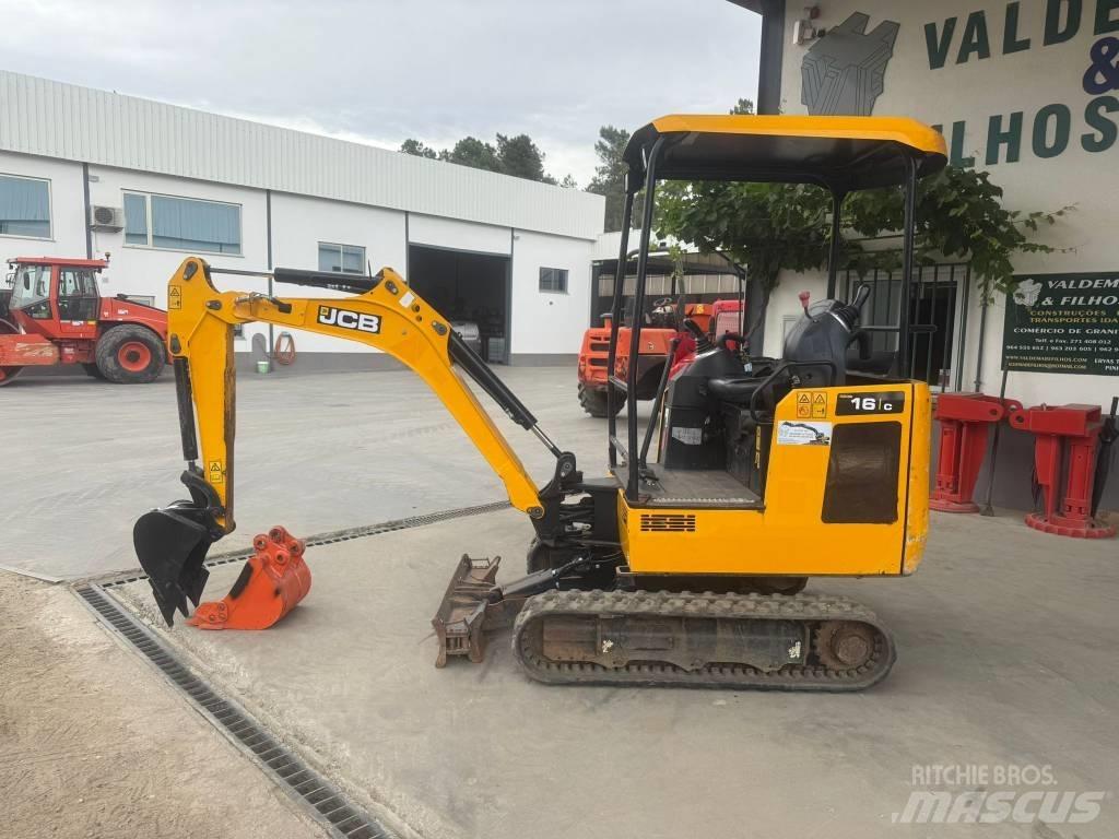 JCB 16 C-1, 904h Miniescavadeiras