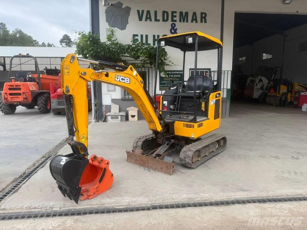JCB 16 C-1, 904h Miniescavadeiras