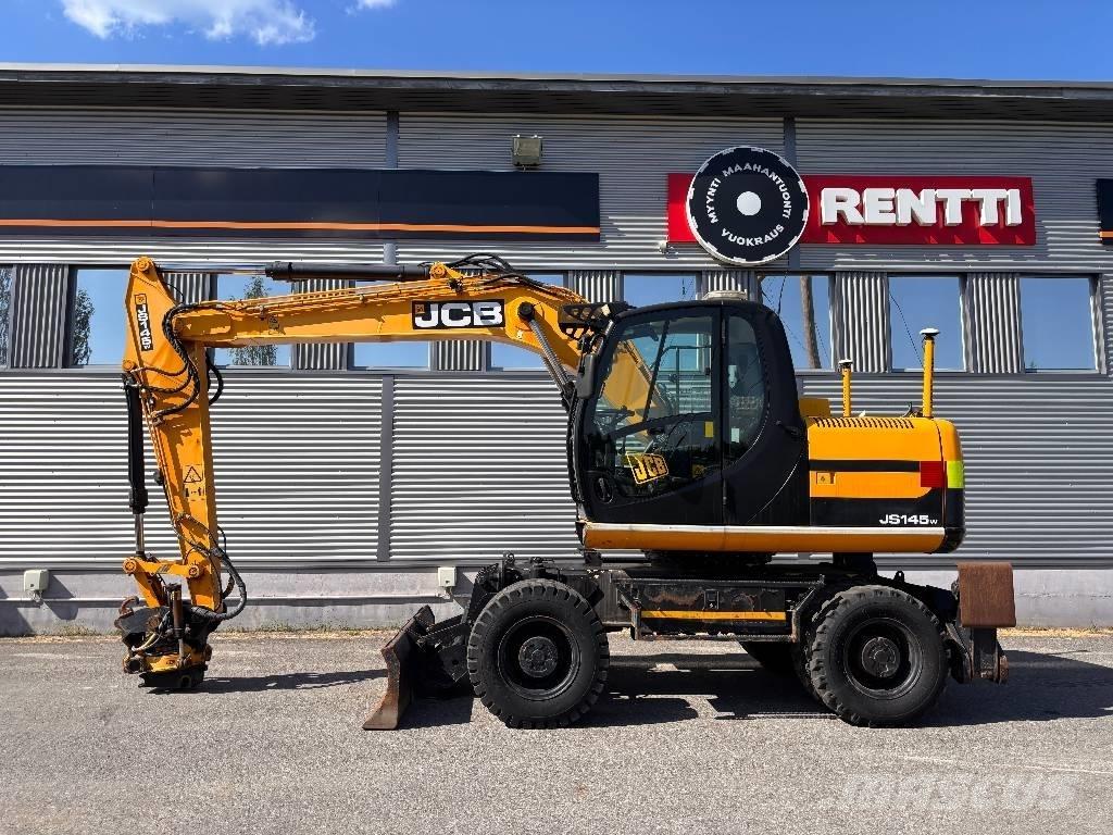 JCB JS 145 W Escavadoras de rodas