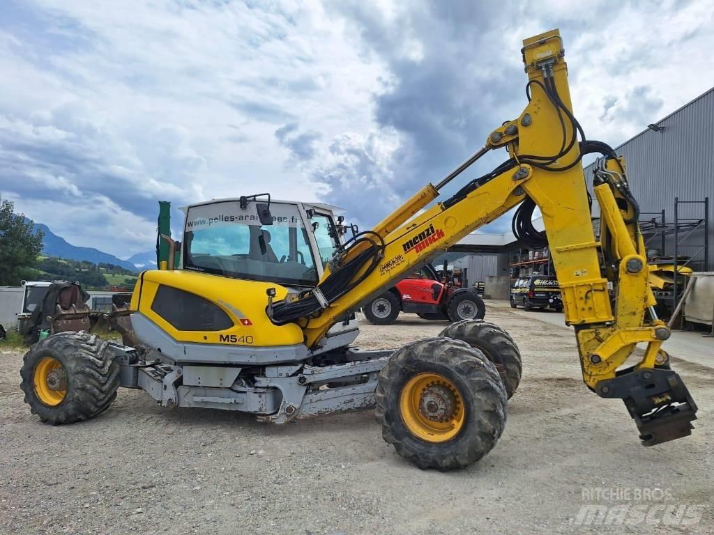 Menzi Muck M540 Escavadoras especiais