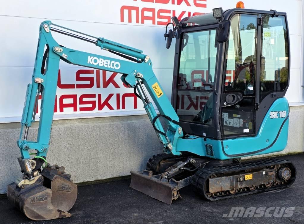 Kobelco SK 18 Miniescavadeiras