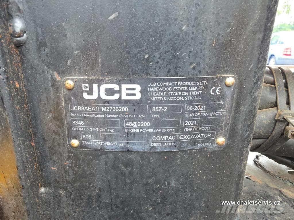 JCB 85 Z-2 Escavadoras Midi 7t - 12t
