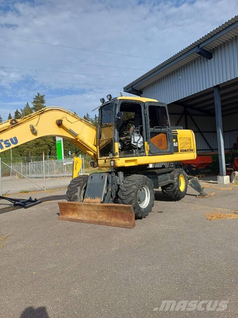 Komatsu PW 160-7-4x4 Escavadoras de rodas