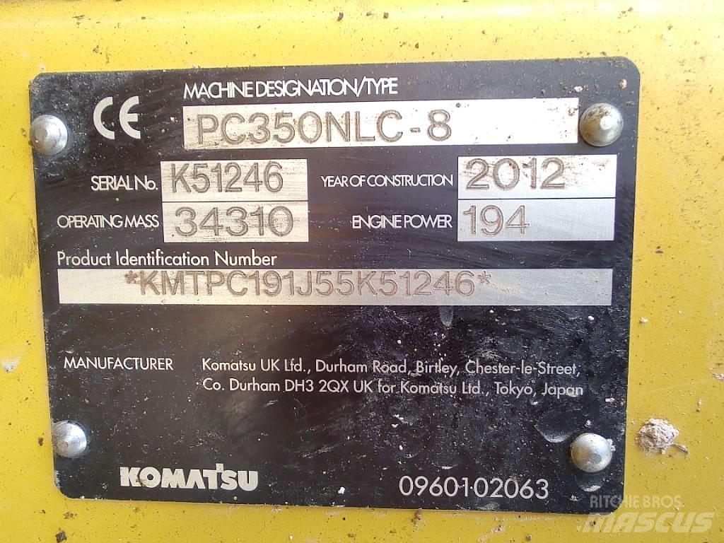 Komatsu PC 350 Escavadeiras de esteiras