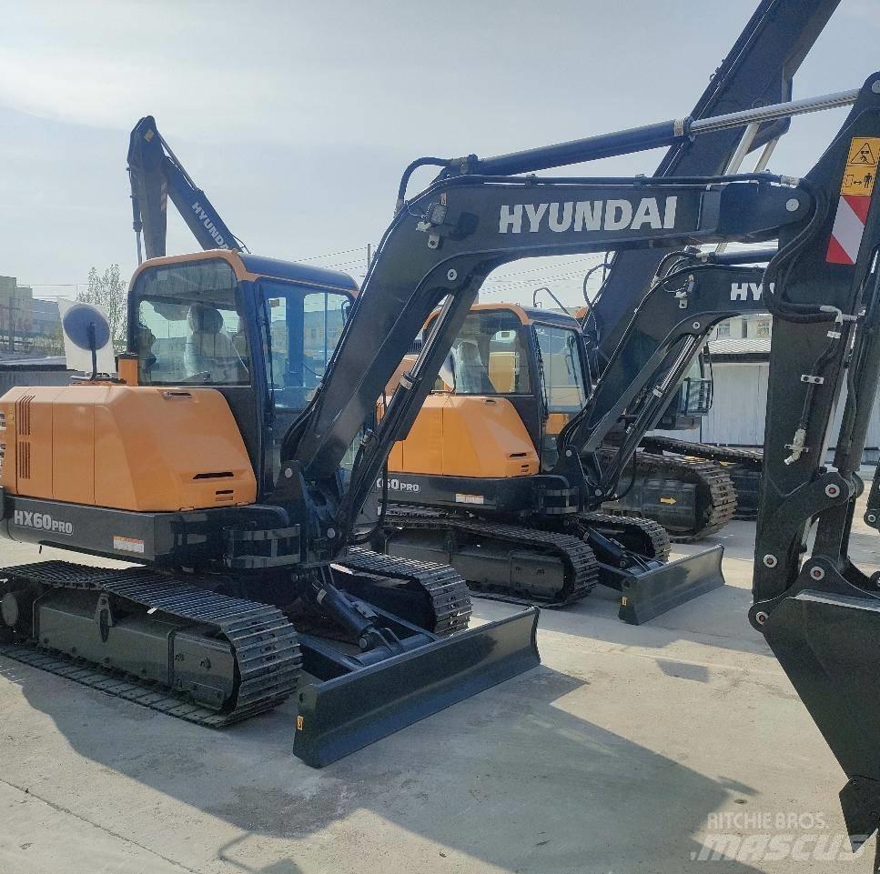 Hyundai HX 60PRO Escavadeiras de esteiras