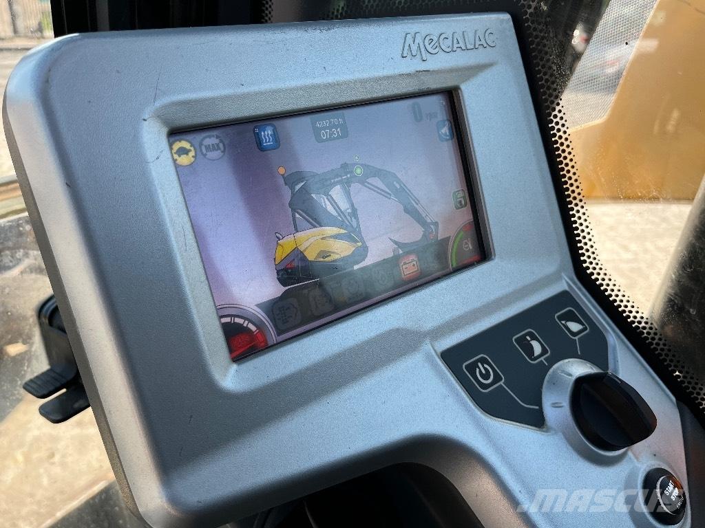 Mecalac 8 MCR Escavadoras Midi 7t - 12t