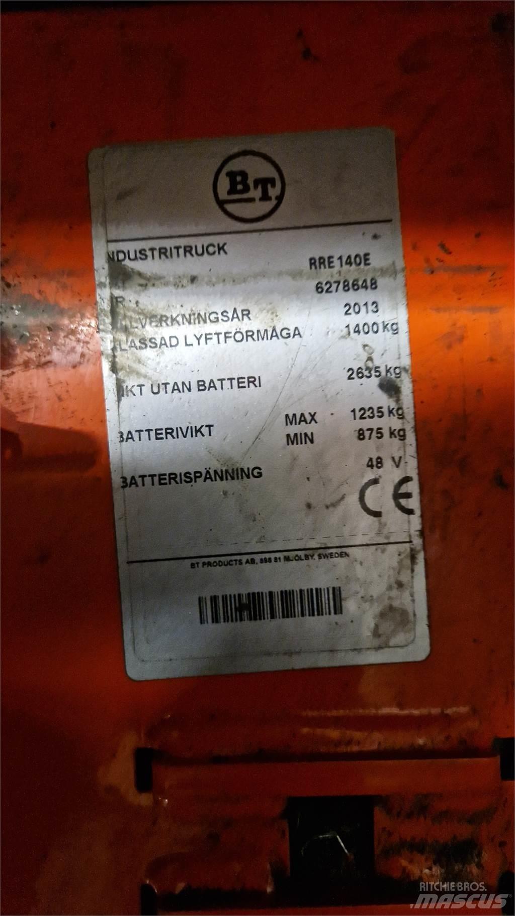 BT RRE140E Empilhadores Elevadores