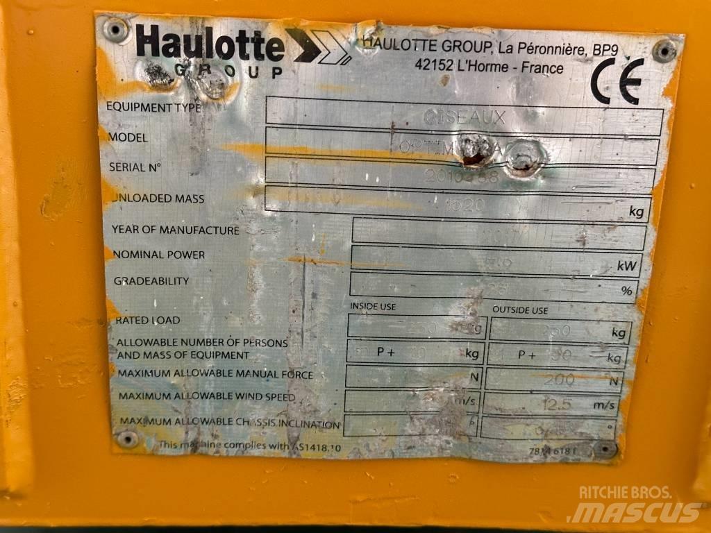 Haulotte OPTIMUM 8 Elevadores de tesoura