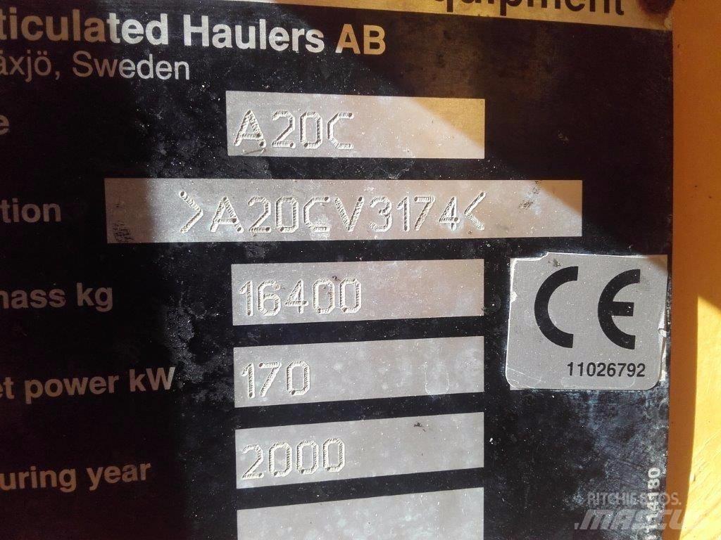 Volvo A20C Camiőes basculantes rígidos