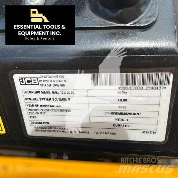 JCB HTD5E Dumpers de obras