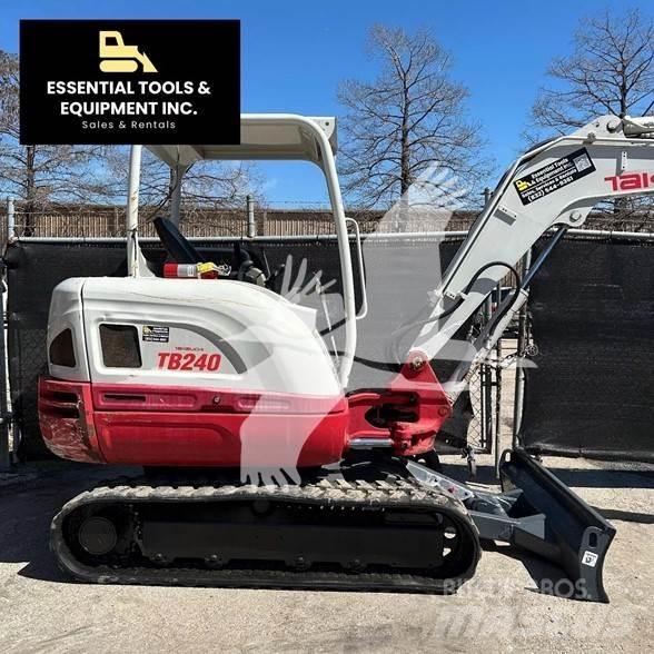 Takeuchi TB240 Miniescavadeiras