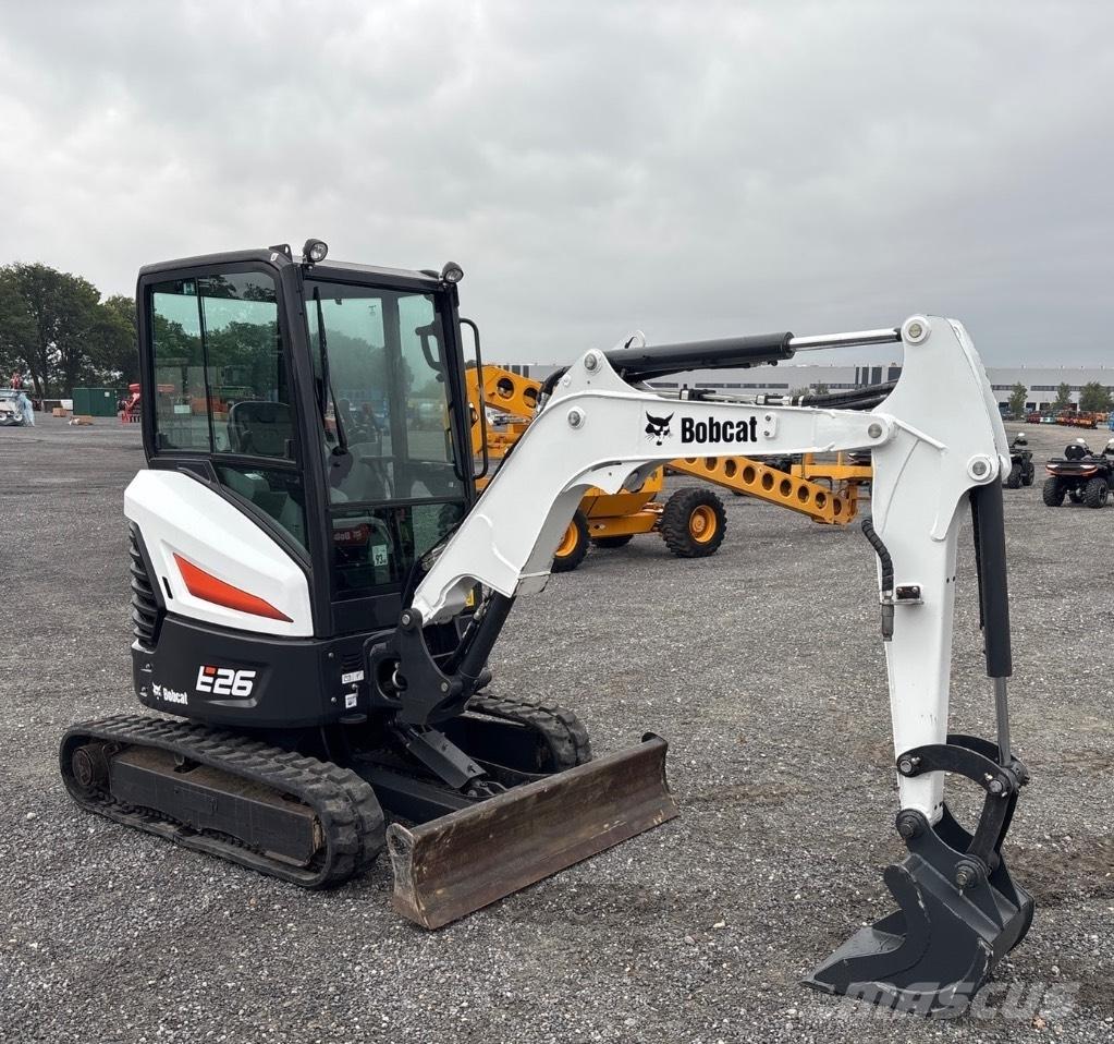 Bobcat E 26 Miniescavadeiras