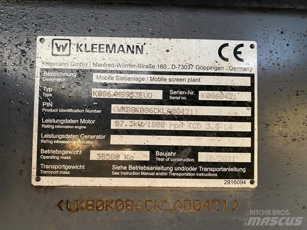 Kleemann MS953 EVO Crivos