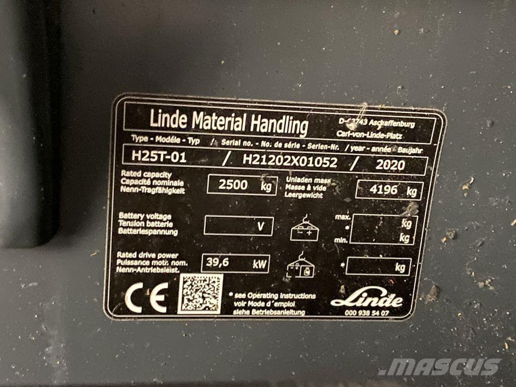 Linde H25T-01 Empilhadores a gás