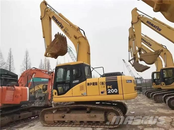 Komatsu PC 200-7 Escavadeiras de esteiras