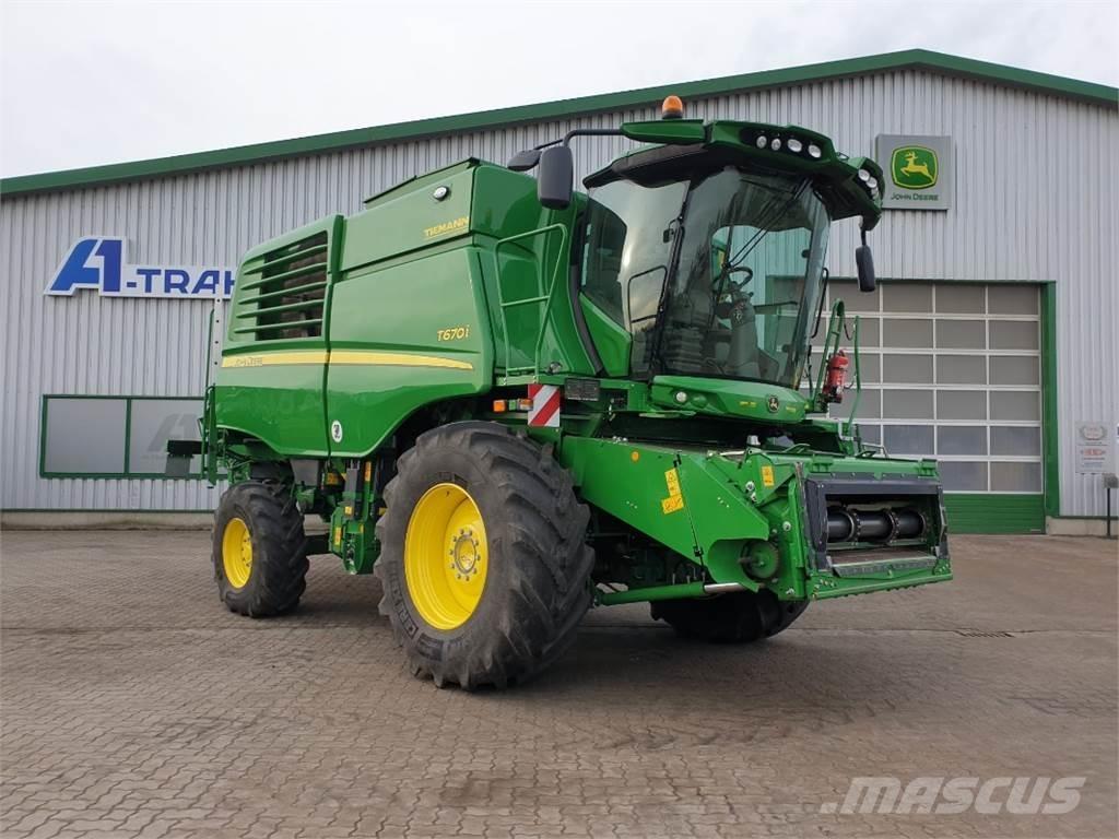 John Deere T670 Ceifeiras debulhadoras