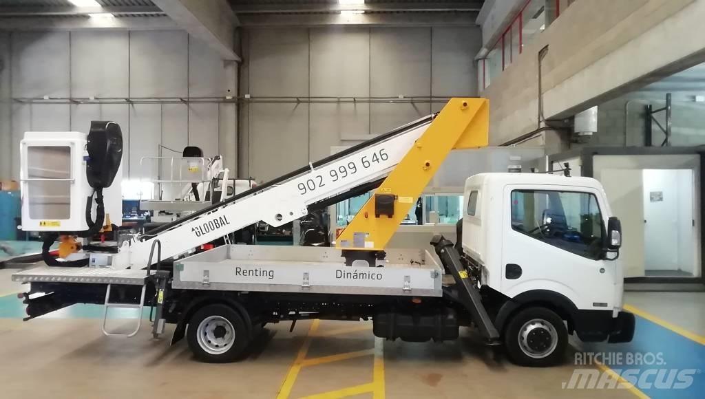 Nissan CABSTAR NT400 Plataformas aéreas montadas em camião