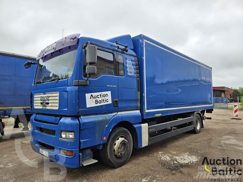 MAN TGA18.360 Caminhões de caixa fechada