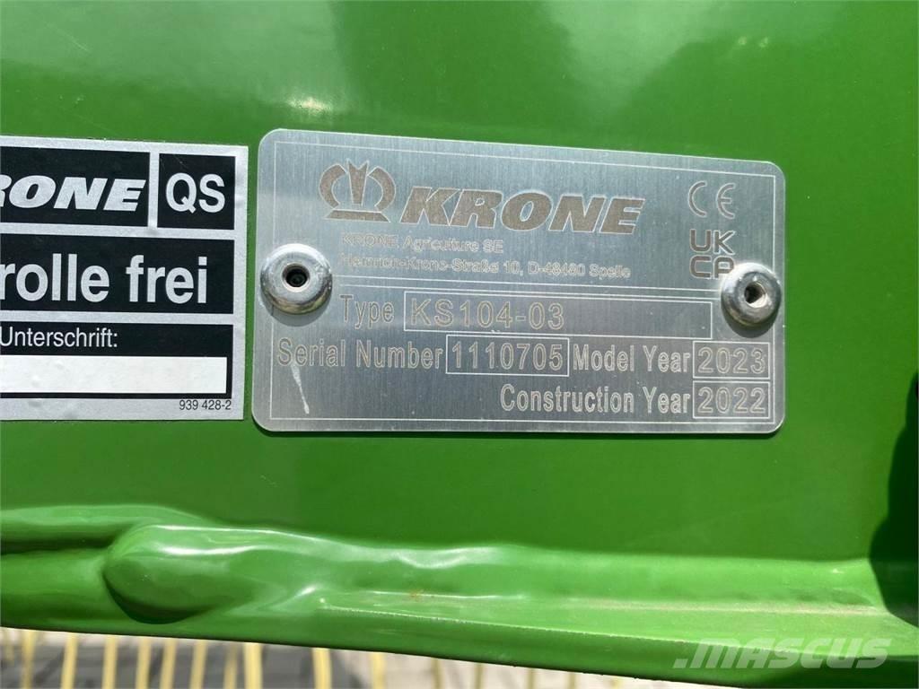 Krone Swadro S 420 Gadanheiras-fileiras