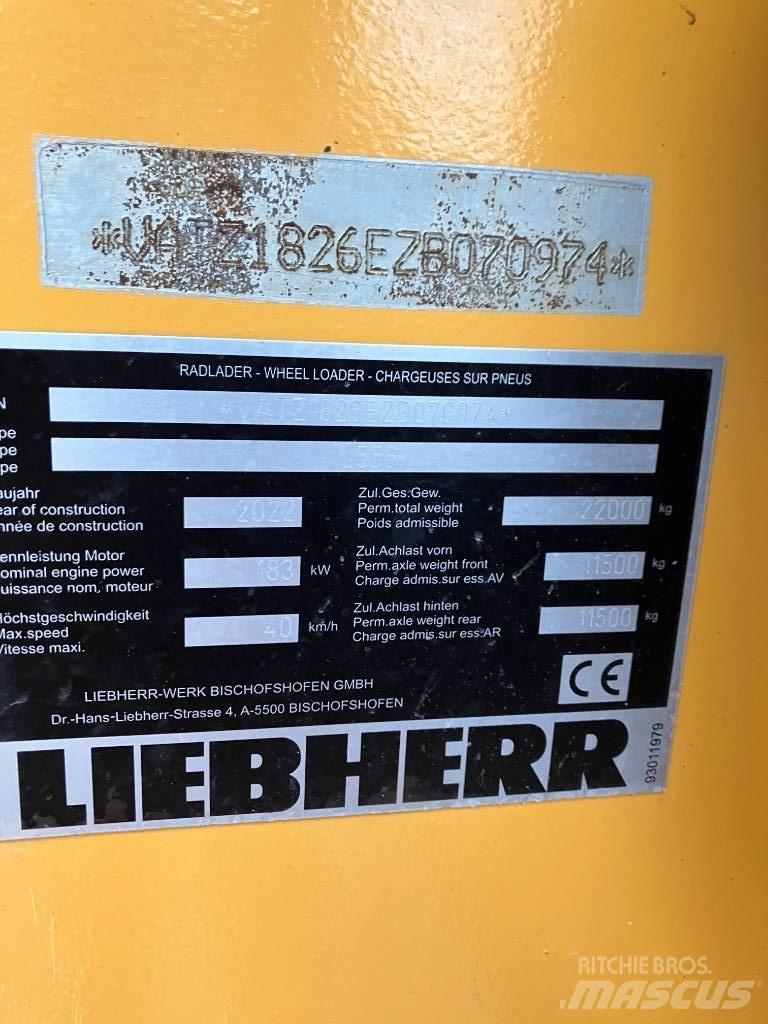 Liebherr L 556 Carregadeiras de rodas