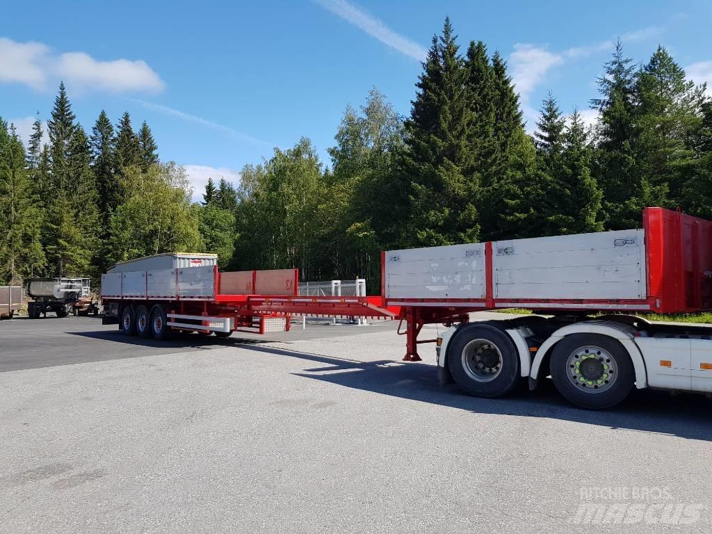 Möslein ST3 Semi Reboques estrado/caixa aberta
