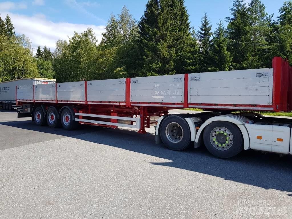 Möslein ST3 Semi Reboques estrado/caixa aberta