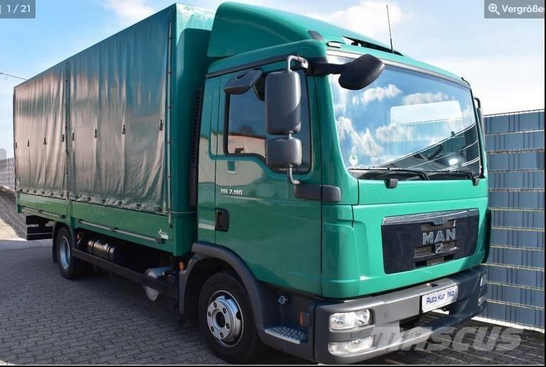 MAN TGL 7.180 Caminhões de caixa fechada
