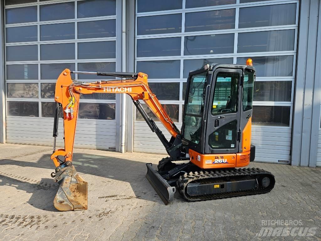 Hitachi ZX26U-6 Miniescavadeiras