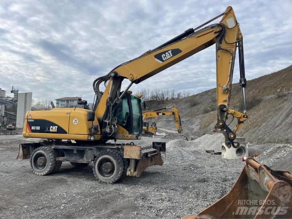 CAT M318D Escavadoras de rodas