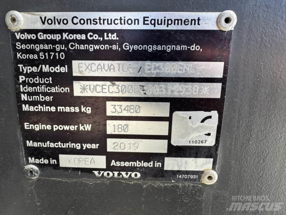 Volvo EC300ENL Escavadeiras de esteiras