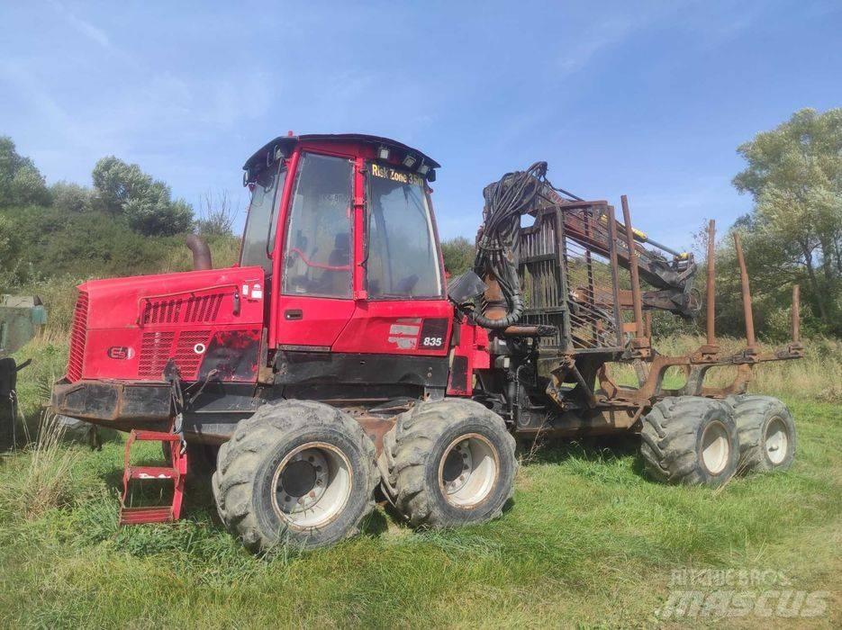 Komatsu 835 Forwarders florestais