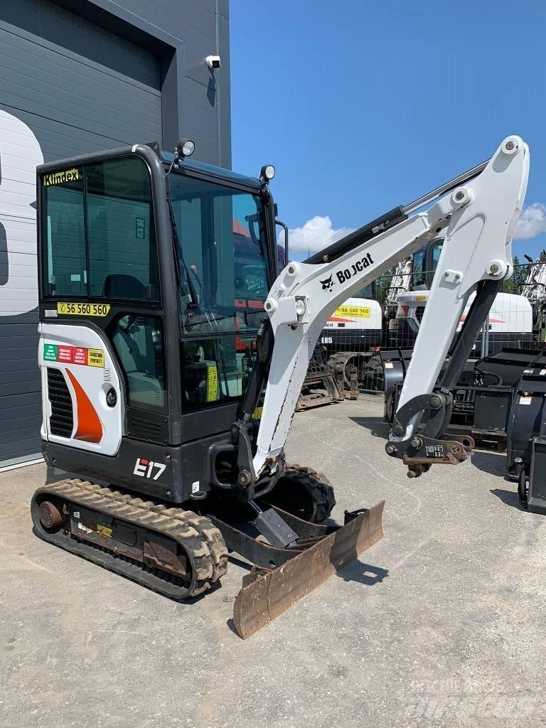 Bobcat E 17 Miniescavadeiras