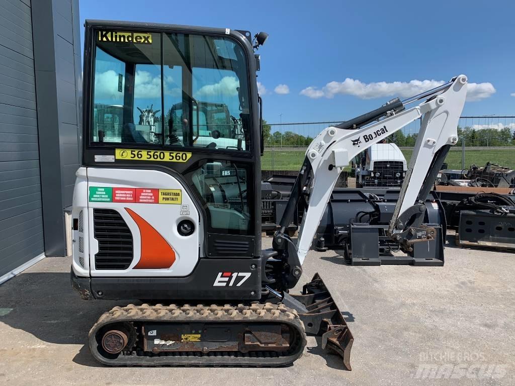 Bobcat E 17 Miniescavadeiras