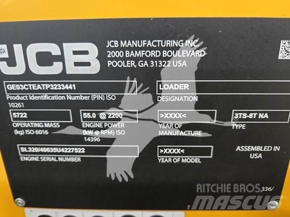 JCB 3TS-8T Minicarregadeiras