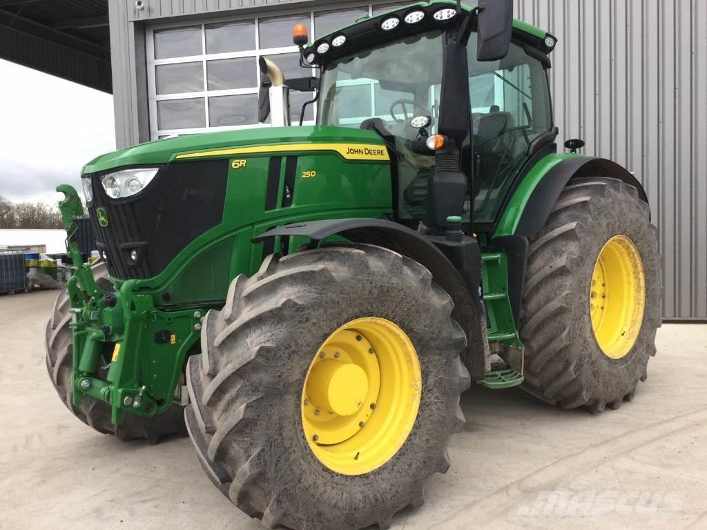 John Deere 6R250 Tratores Agrícolas usados