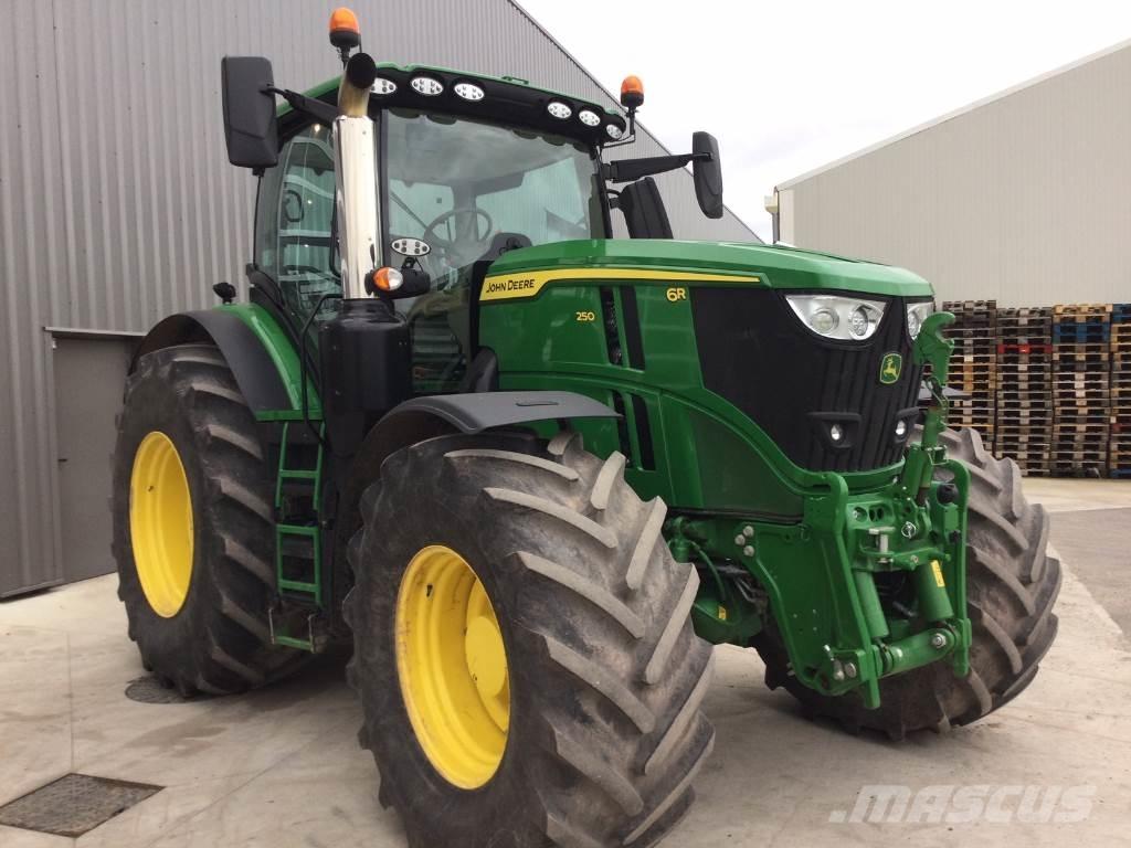 John Deere 6R250 Tratores Agrícolas usados