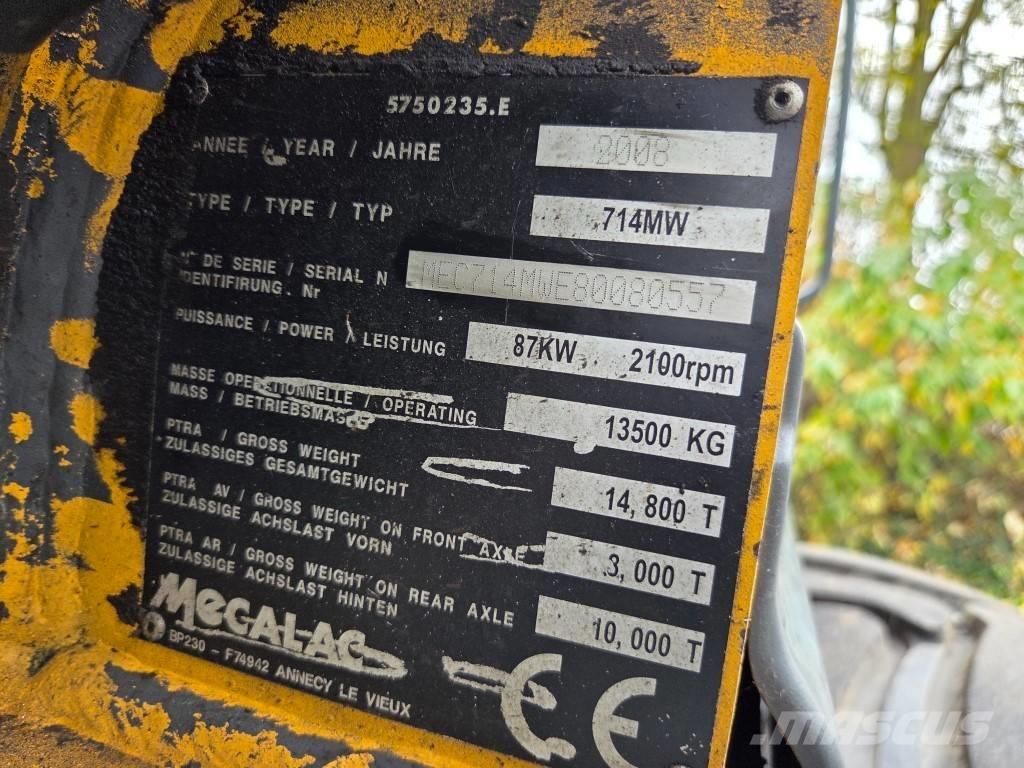 Mecalac 714 MW Escavadoras de rodas