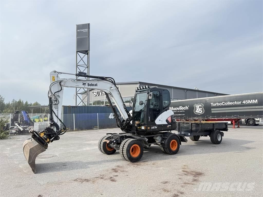 Bobcat E57W Escavadoras de rodas