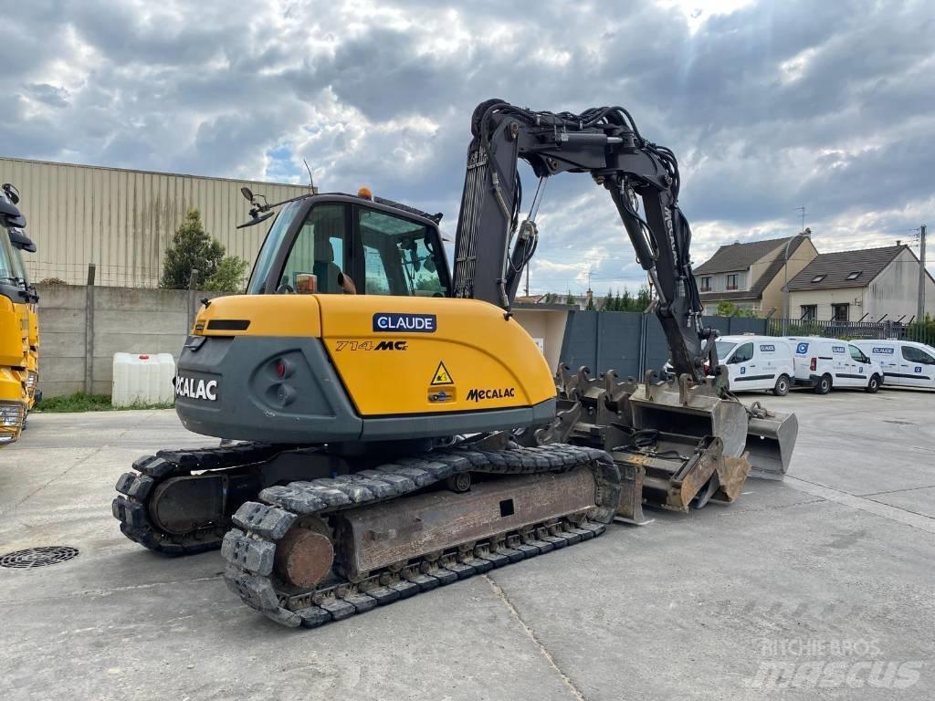 Mecalac 714 MC Escavadeiras de esteiras