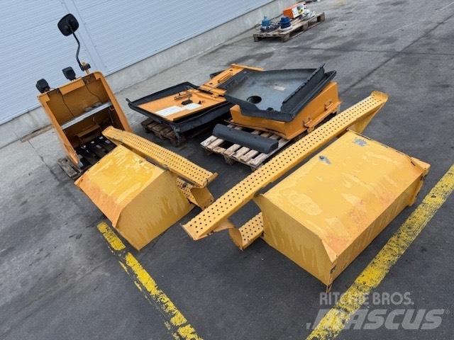 CASE WX 165 BODY Chassis e suspensões