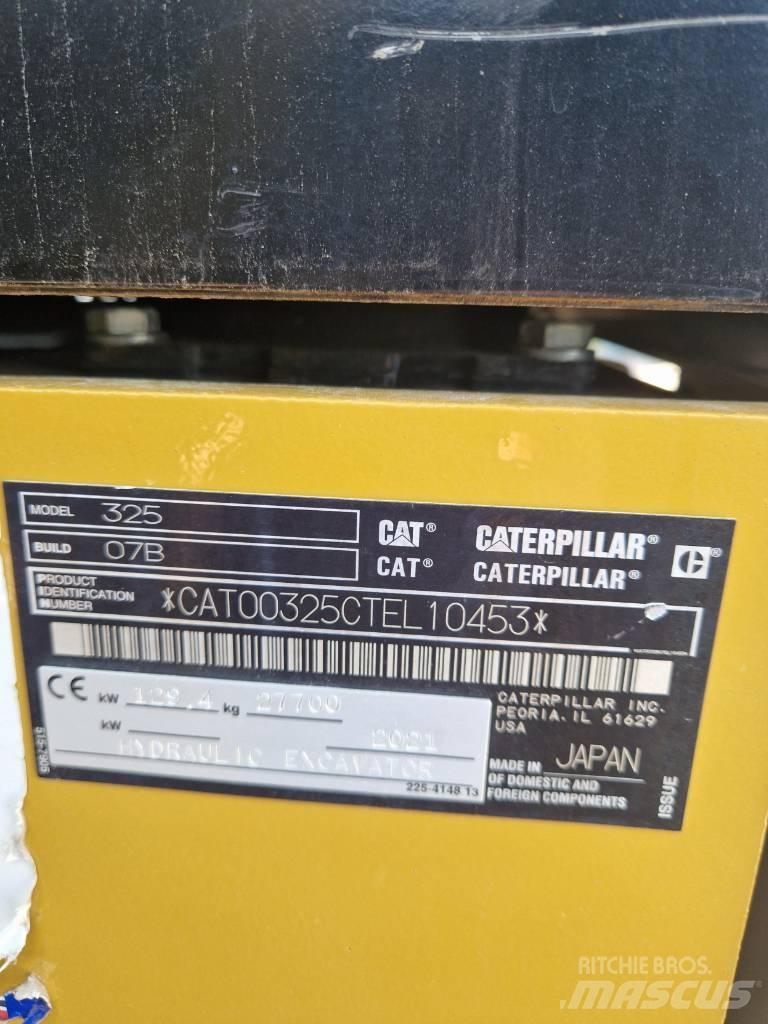 CAT 325 Escavadeiras de esteiras